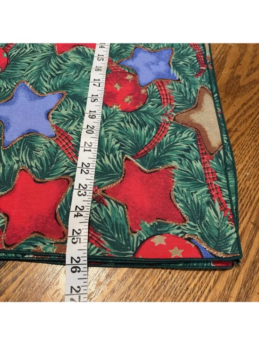 Festive Poinsettia Christmas Tablecloth Holiday Dining Decor Rectangle 52X68